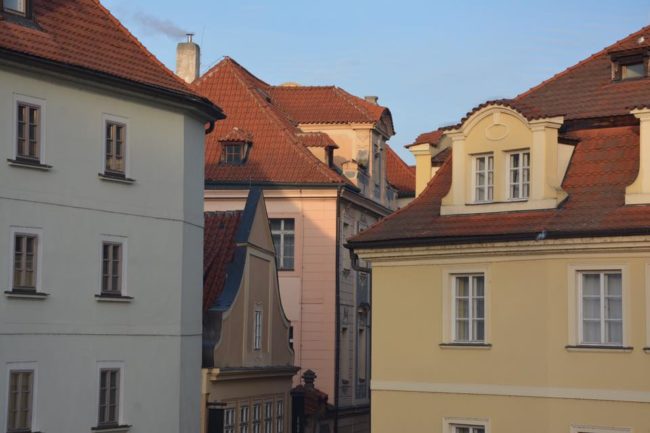 Praga. Scorcio del centro storico. Foto Giuseppe Ferlito